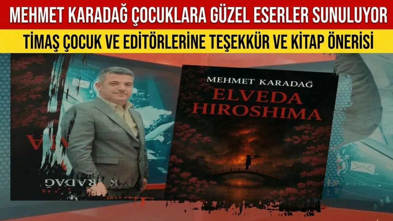Mehmet Karadağ dan Timaş Çocuka Teşekkür